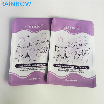 کیسه زیپ آرایشی کیسه اسنک AL 0.7C 12C قابل روکش SGS MPET