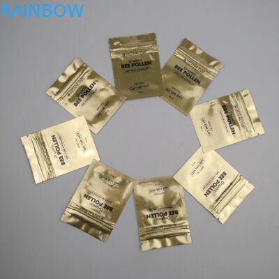 کیسه های پلاستیکی Gravure 100mic CMYK بسته بندی SGS VMPET کیسه زیپ تخت