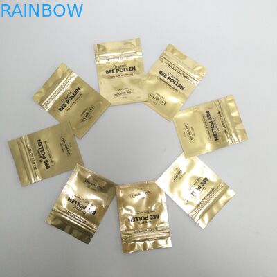 کیسه های پلاستیکی Gravure 100mic CMYK بسته بندی SGS VMPET کیسه زیپ تخت