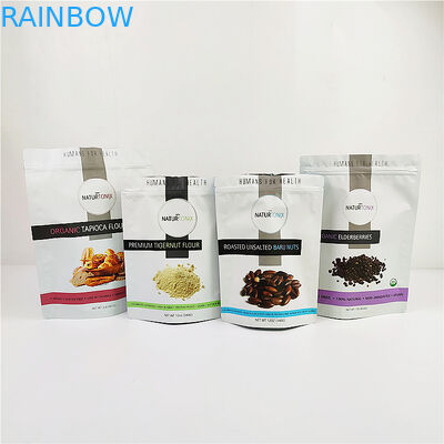 کیسه بسته بندی 200mic CMYK فویل آلومینیومی Ziplock کیسه بسته بندی VMPET THC CBD