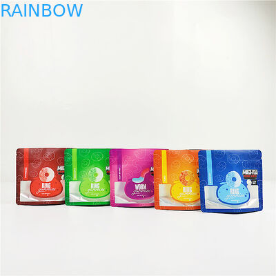 بسته بندی عود گیاهی SGS 80mic CMYK 200 گرم MOPP کیسه فویل آلومینیومی Mylar