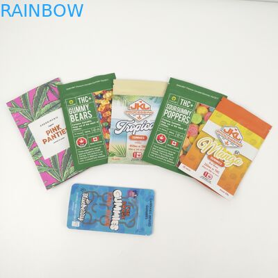 کیسه های فویل آلومینیومی CMYK 200mic VMPET Gravure Doypack Zipper Pouch