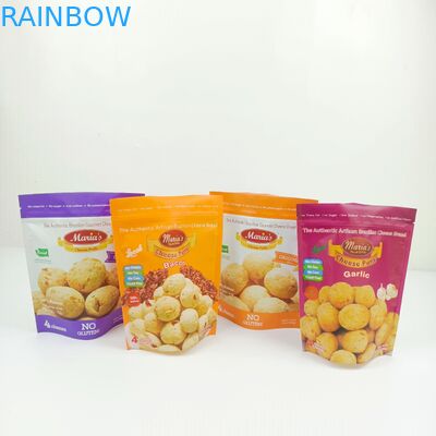 کیسه های بسته بندی مواد غذایی 50mic VMPET بسته بندی زیپ پودر ادویه 12c Pe