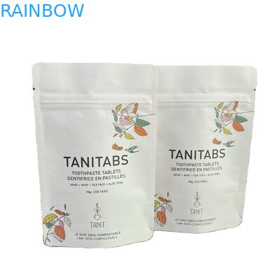 Pa 1.5c 80mic Kraft Paper Ziplock Bag Vmpet کیسه های بسته بندی مهره ورقه ای