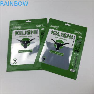 کیسه های پلاستیکی SGS Kraft بسته بندی CMYK VMPET NY CPP برای ترد شدن گوشت گاو