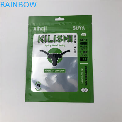 کیسه های پلاستیکی SGS Kraft بسته بندی CMYK VMPET NY CPP برای ترد شدن گوشت گاو