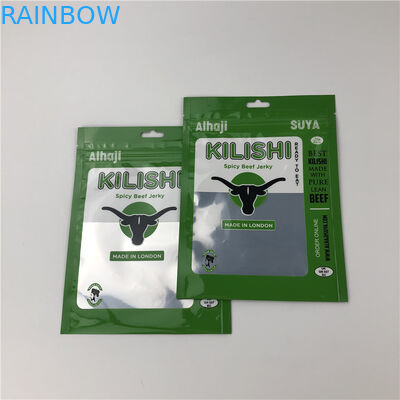 کیسه های پلاستیکی SGS Kraft بسته بندی CMYK VMPET NY CPP برای ترد شدن گوشت گاو
