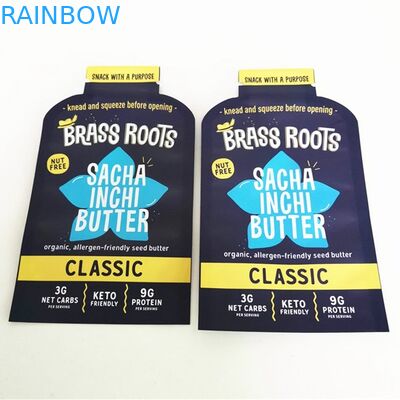 چاپ دیجیتال شکل سفارشی کیسه روغن نارگیل مایلار کیسه غذای تخت کیسه آب نبات برای علف های هرز