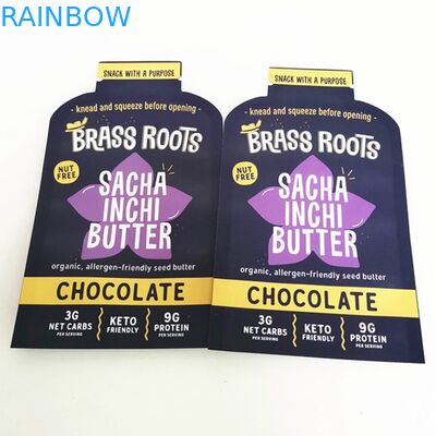 چاپ دیجیتال شکل سفارشی کیسه روغن نارگیل مایلار کیسه غذای تخت کیسه آب نبات برای علف های هرز