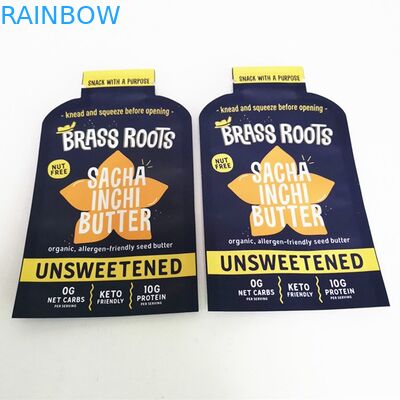 چاپ دیجیتال شکل سفارشی کیسه روغن نارگیل مایلار کیسه غذای تخت کیسه آب نبات برای علف های هرز