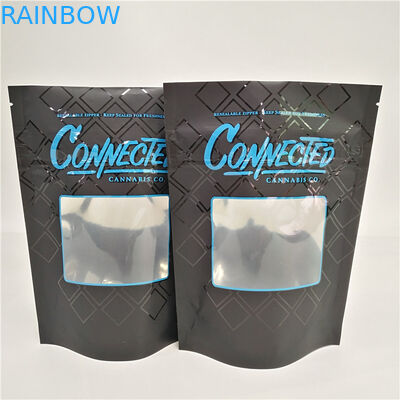 فویل آلومینیومی ضد بو THC 420 CBD Oil Bud Weed Gummy Candy Sachet