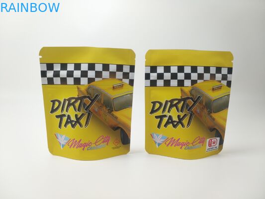 کیسه های زیپلاک مایلار 4×6 اینچ با روکش فویل THC CBD Swiss Weeds