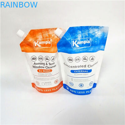 عمده فروشی کیسه دهانه ضد مایع پلاستیکی کیسه مایلار برای مایع آبمیوه بسته بندی کیسه مواد غذایی بسته بندی کیسه های مایلار شکل