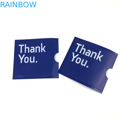 چاپ عمده فروشی شکل سفارشی پلاستیکی مات OPP حرارتی مهر و موم سفارشی کارت درج سفارشی کیسه های بسته بندی مایلار