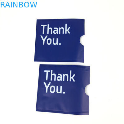 چاپ عمده فروشی شکل سفارشی پلاستیکی مات OPP حرارتی مهر و موم سفارشی کارت درج سفارشی کیسه های بسته بندی مایلار