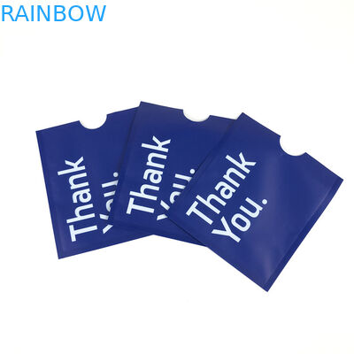 چاپ عمده فروشی شکل سفارشی پلاستیکی مات OPP حرارتی مهر و موم سفارشی کارت درج سفارشی کیسه های بسته بندی مایلار