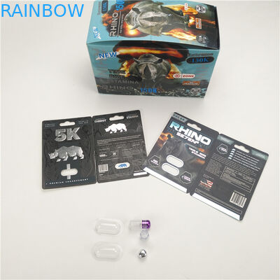 200mic Pills Display Card Mane Enhancement Performance RHINO 8 11 25 CMYK