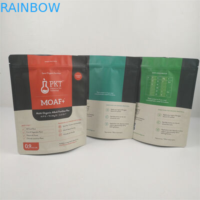 کیسه زیپ قابل آب بندی مجدد CMYK Pantone PVC قابل بازیافت CPE MOPP ضد بو