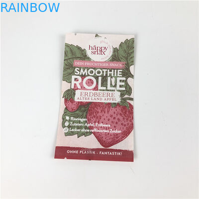 کیسه های کاغذ کرافت زیست تخریب پذیر CMYK 100 کیسه Mircon Candy Gummies BIO PLA