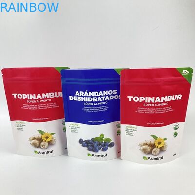 فیلم‌های بسته‌بندی مواد غذایی CYMK PET OPP AL کیسه کاغذی PLA کرافت زیست تخریب‌پذیر