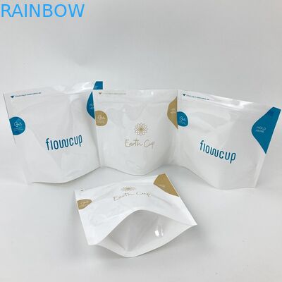 کیسه های اسنک مایلار استریلایزر مایکروویو 150 میکرونی برای جام قاعدگی