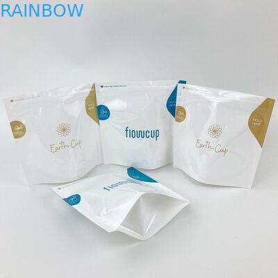 کیسه های اسنک مایلار استریلایزر مایکروویو 150 میکرونی برای جام قاعدگی