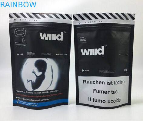 Food Runtz Mylar Ziplock Bag بسته بندی خوراکی Uv Spot MOPP CMYK Gravure