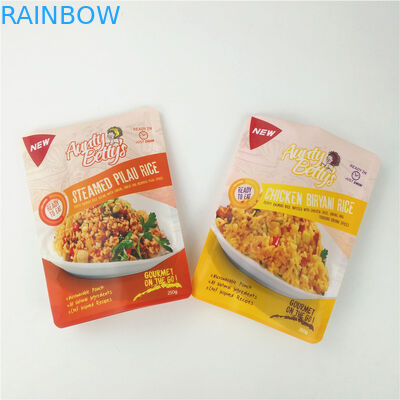 کیسه پلاستیکی چند لایه قابل آب بندی مجدد 240 میکرون CMYK VMPET Gravure MOPP زیست تخریب پذیر