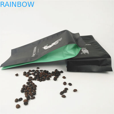 کیسه های فویل آلومینیومی CMYK OPP برای اسنک آجیل قهوه MOPP PE Pa 1.5c