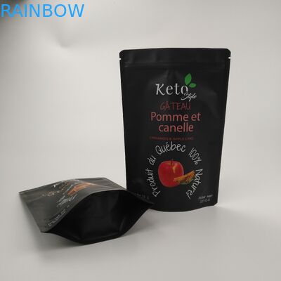 کیسه زیپ پلاستیکی CMYK VMPET خود آب بندی 110 میکرون AL CPP خوراکی مایلار کیسه