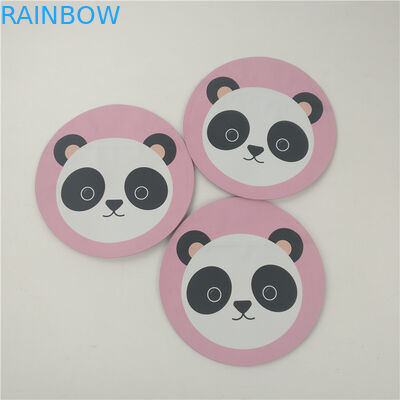 کیسه گرد مایلار 3.5 گرم Cbd Weed Hemp VMPET با زیپلاک ضد کودک