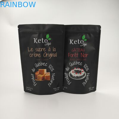 Mylar Gravure Plastic Standing Pouch Ziplock 1.5C PA CMYK MOPP