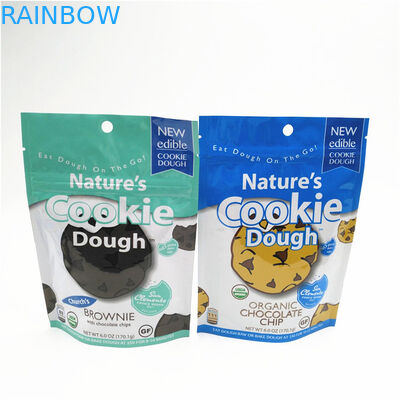 کیسه های بسته بندی اسنک 1.2C CMYK گراور قابل بسته شدن مجدد با زیپ