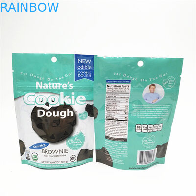 کیسه های بسته بندی اسنک 1.2C CMYK گراور قابل بسته شدن مجدد با زیپ