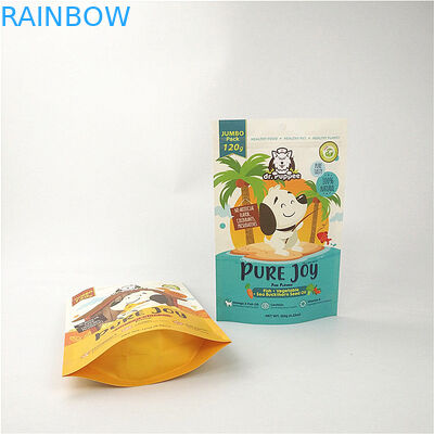 کیسه زیپ ایستاده کاغذ کرافت سازگار با محیط زیست قابل بازیافت زیست تخریب پذیر