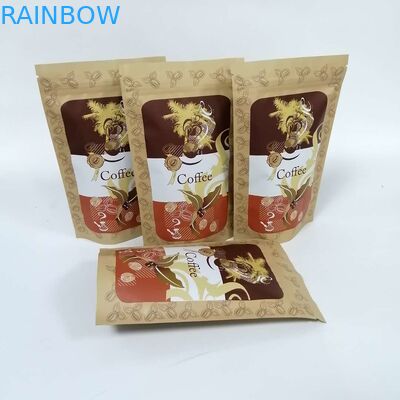 کیسه های مایلار فویل آلومینیومی Ziplock 100mic 140mic CMYK Gravure چاپ شده