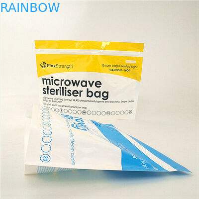 کیسه براق استند آپ کیسه ماهیانه استریلیزاسیون غذای کودک کیسه بسته بندی