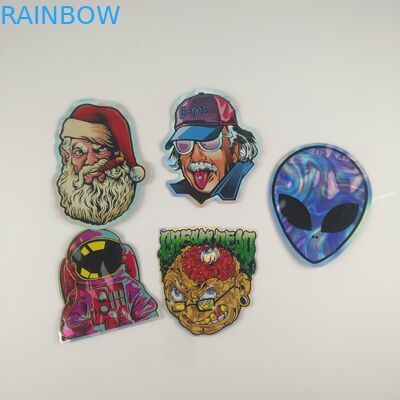 کیسه های پلاستیکی ژله ای کانابیس Gummies بسته بندی کیسه های زیپ سفارشی 3.5 گرمی