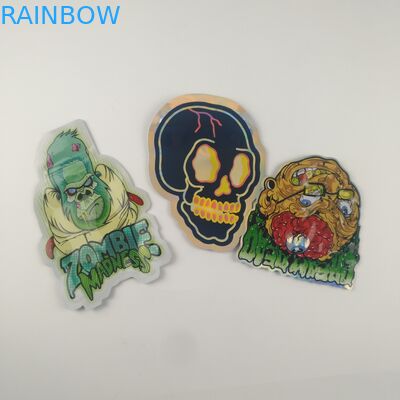 کیسه های پلاستیکی ژله ای کانابیس Gummies بسته بندی کیسه های زیپ سفارشی 3.5 گرمی