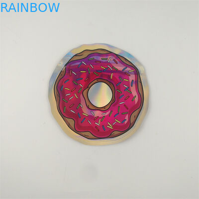 کیسه های زیپ دار کانابیس Gummies Jolly Cannabis Die Cut Shape 7g