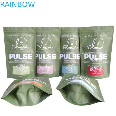 کیسه های پلاستیکی خوراکی مایلار برای بسته بندی کیسه ایستاده زیپلاک برای غذا