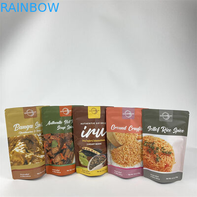 کیسه های پلاستیکی THC بسته بندی Stand Up Doypack Ziplock