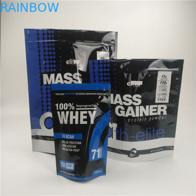 کیسه های پلاستیکی THC بسته بندی Stand Up Doypack Ziplock