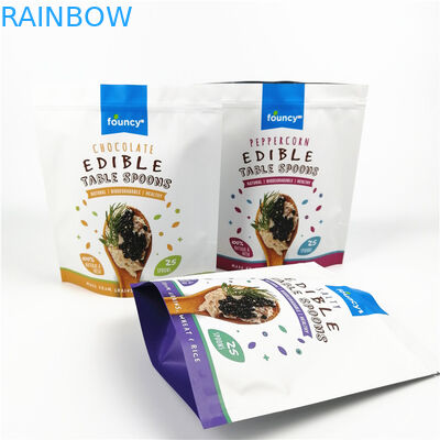 کیسه های بسته بندی مواد غذایی شاهدانه خوراکی کیسه های بسته بندی پلاستیکی زیپلاک مجدد