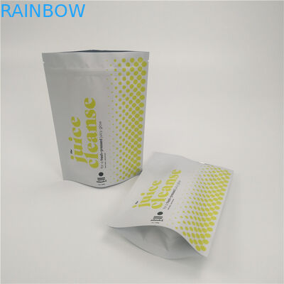 کیسه بسته بندی توتون و تنباکو Stand Up Doypack Hot Seal Packet Zipper with Logo