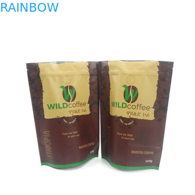 کیسه بسته بندی توتون و تنباکو Stand Up Doypack Hot Seal Packet Zipper with Logo