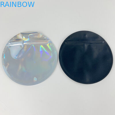 کیسه های فویل آلومینیومی هولوگرافیک Mylar قابل آب بندی با قالب سفارشی شکل 3.5G
