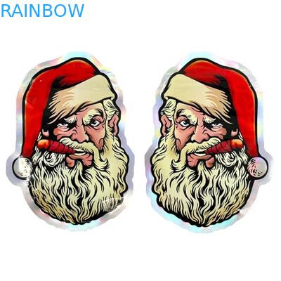 کیسه آب نبات دایره ای نامنظم دای کات با شکل سفارشی کیسه مایلار 3.5G 7G