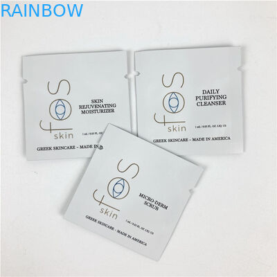 بسته بندی کیسه آرایشی کاغذی مینی کرافت با فویل خالی زیپ بسته بندی قرص قهوه قهوه