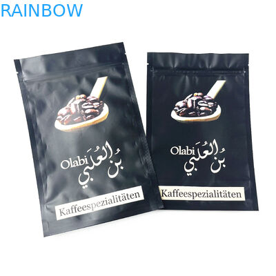 کیسه زیپی بسته بندی دانه های قهوه سفارشی چاپ دیجیتال Mylar 8oz